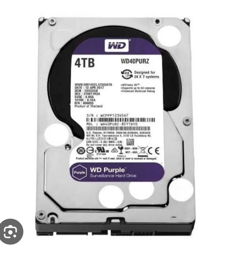 Disque dur western digital 4TB
