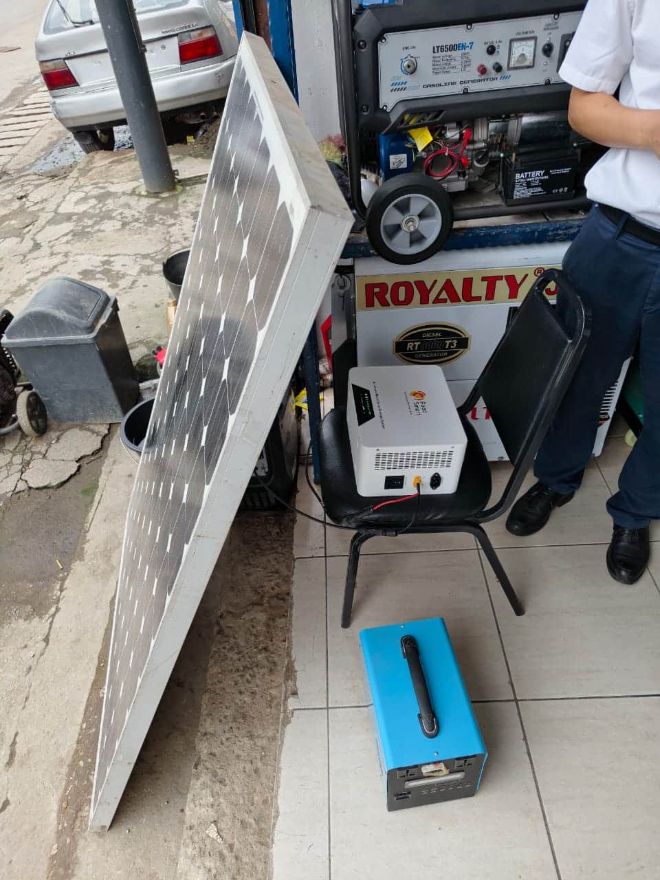 Road Smart – Système de stockage solaire tout-en-un (All-in-One Micro Solar Storage System)