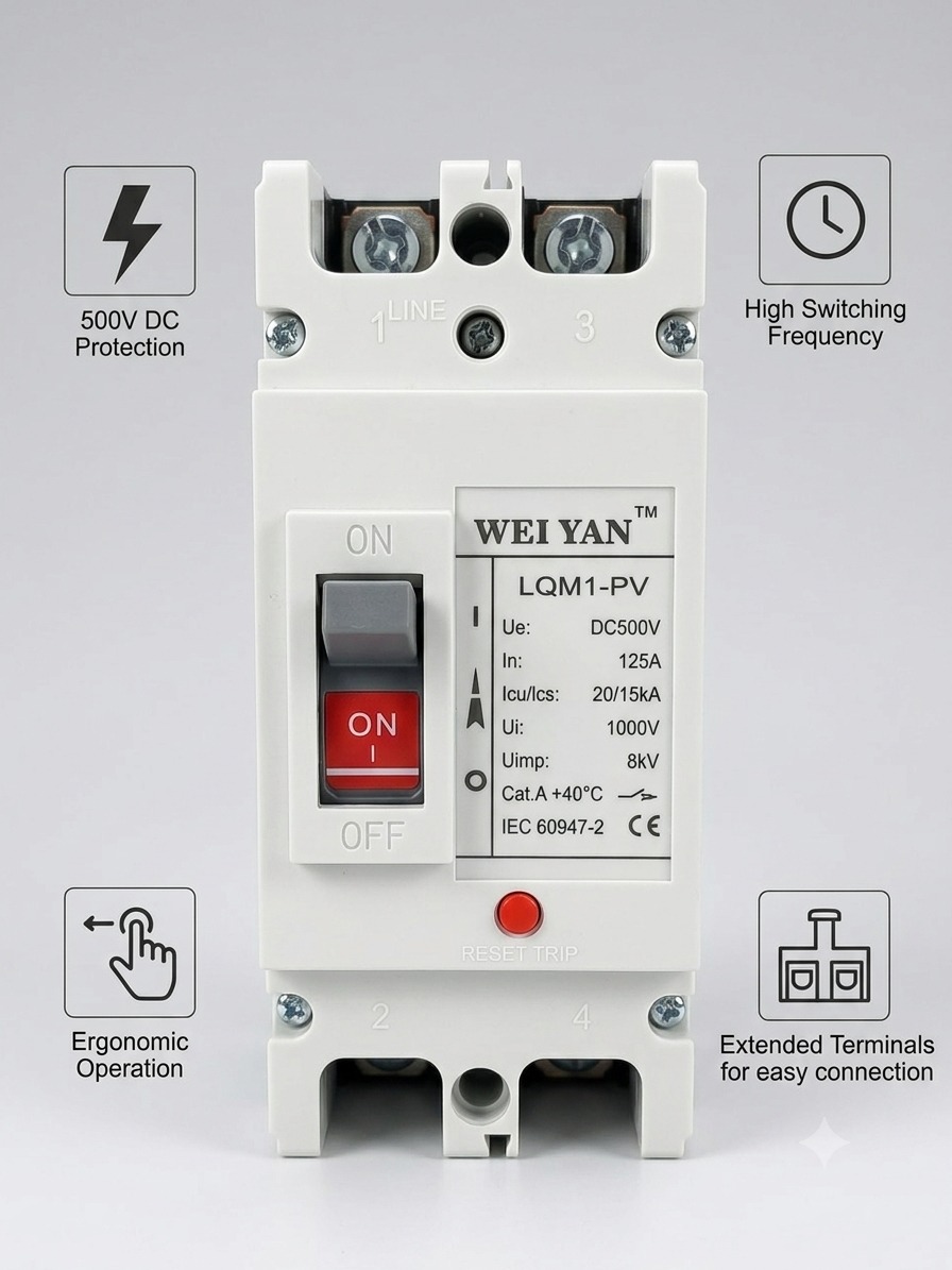 Disjoncteur Différentiel MCCB WEIYAN avec Protection Intégrée - Akwa Marketplace