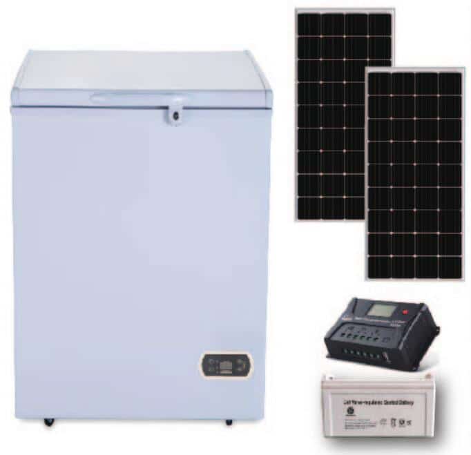 Congélateur solaire 160 litres