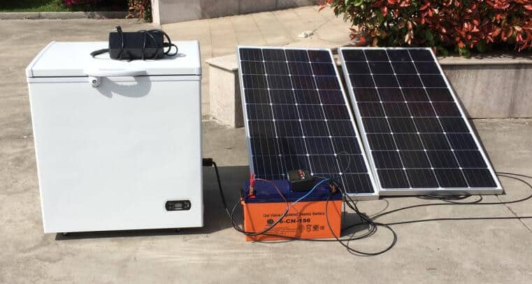 Congélateur solaire 160 litres