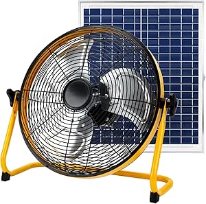 ventilateur-solaire-portable - Akwa Marketplace
