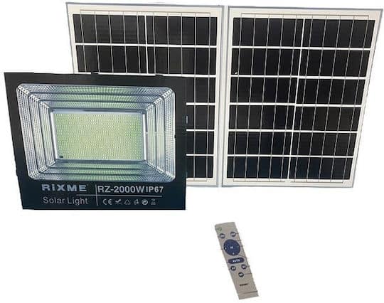 Rixime RZ-JBP 200W : Projecteur Solaire LED Puissant - Akwa Marketplace