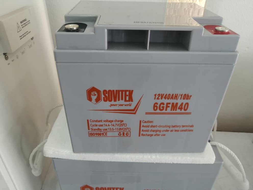SOVITEK Batterie GEL 12V 40Ah - Akwa Marketplace