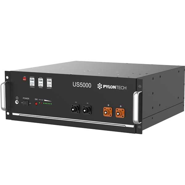 Batterie Lithium US5000 4.8kW/48V LiFePO4 – Pylontech - Akwa Marketplace